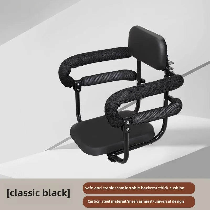 Mountain bike child seat Electric car baby rear seat Rear baby child safety seat guardrail