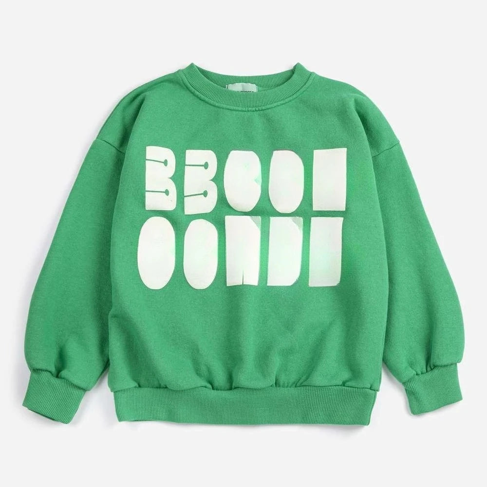 Kids Clothes Girls 2026 New Spring BC Boys Sweatshirts Cute Print Pullover Long Sleeve T Shirts Cartoon Tops Children Outwear
