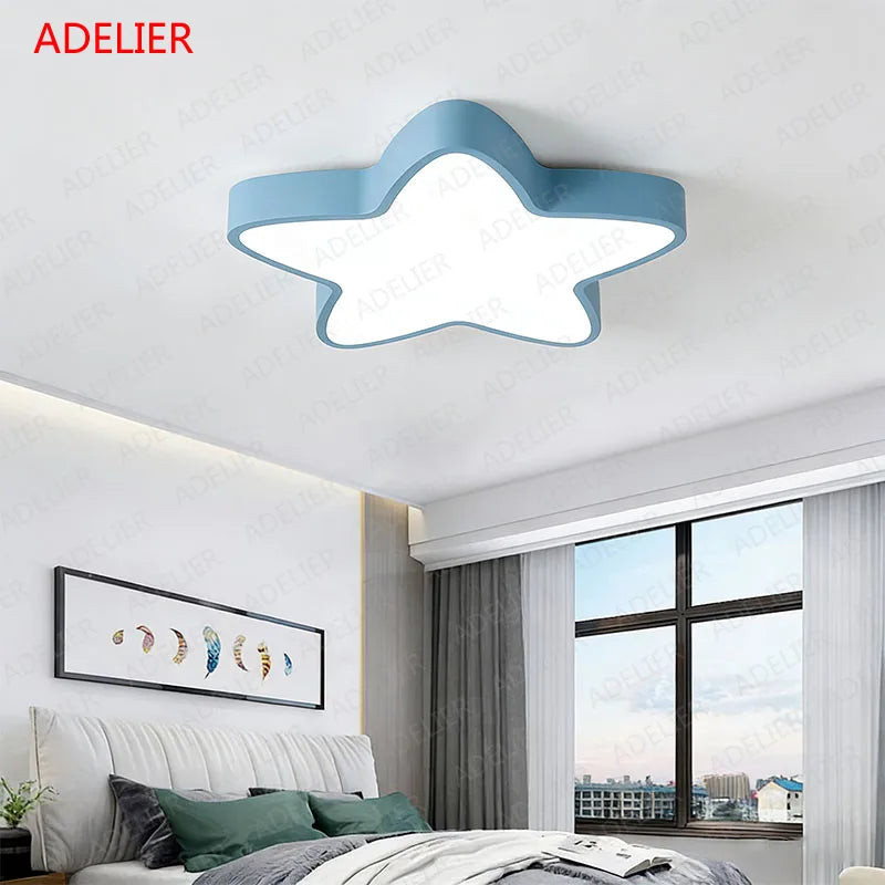 ADELIERchildren's room LED Star ceiling lamp Dining Living room bedroom Study Amusement park light nursery room Decor Lighting