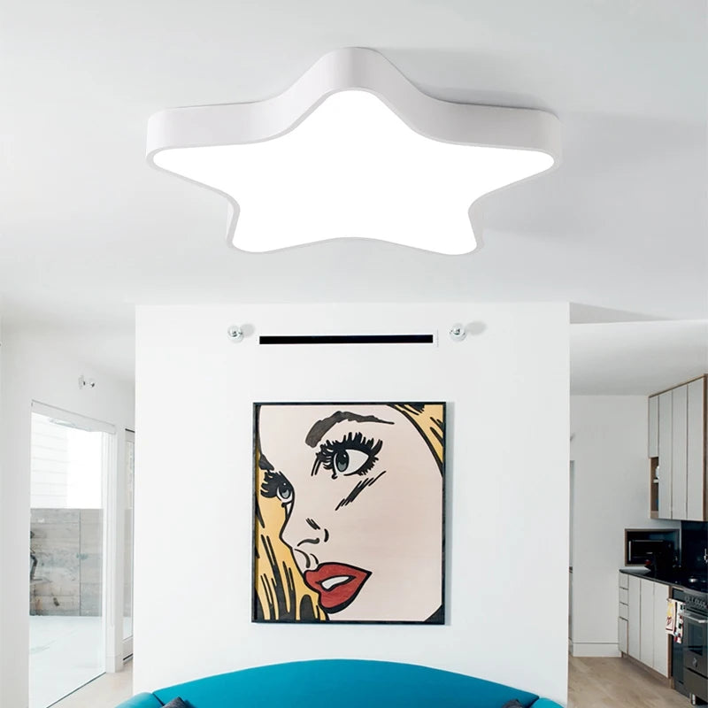 ADELIERchildren's room LED Star ceiling lamp Dining Living room bedroom Study Amusement park light nursery room Decor Lighting