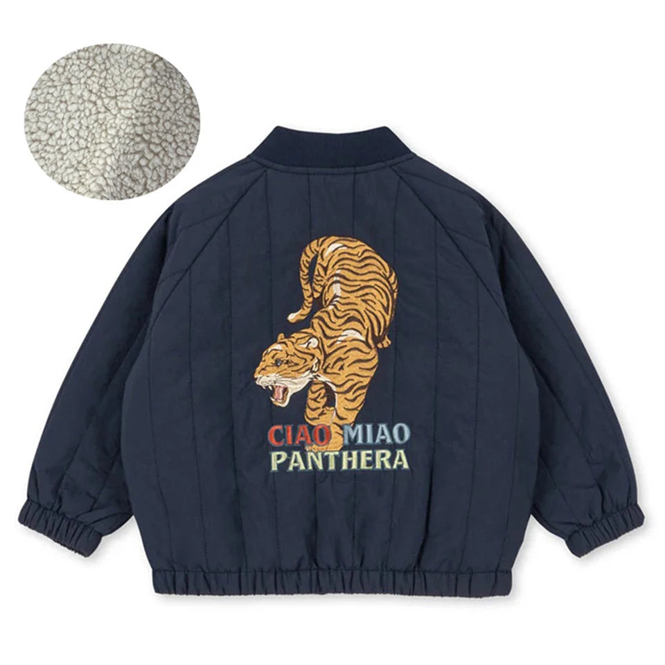 2026 KS Winter Baby Boys Lambswool Cherry Jackets Autumn Kids Clothes Girls Cartoon Outerwear Warm Jackets Children's Coats 1-9Y