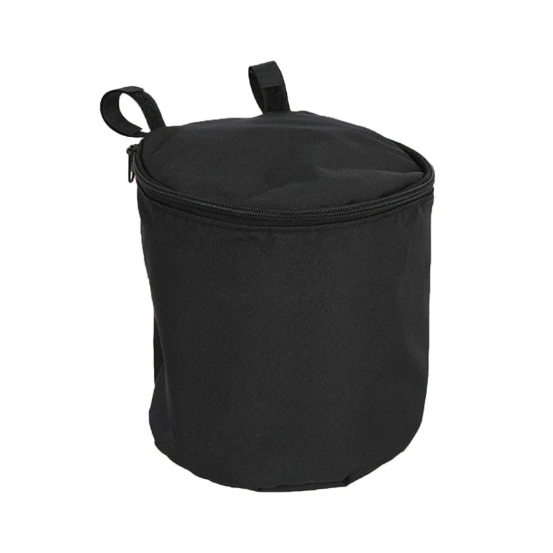 Black Stroller Organizer Bags Mummy Large Capacity Travel Hanging Bag Bottle Holder Pram Diaper Bags Baby Stroller Accessories