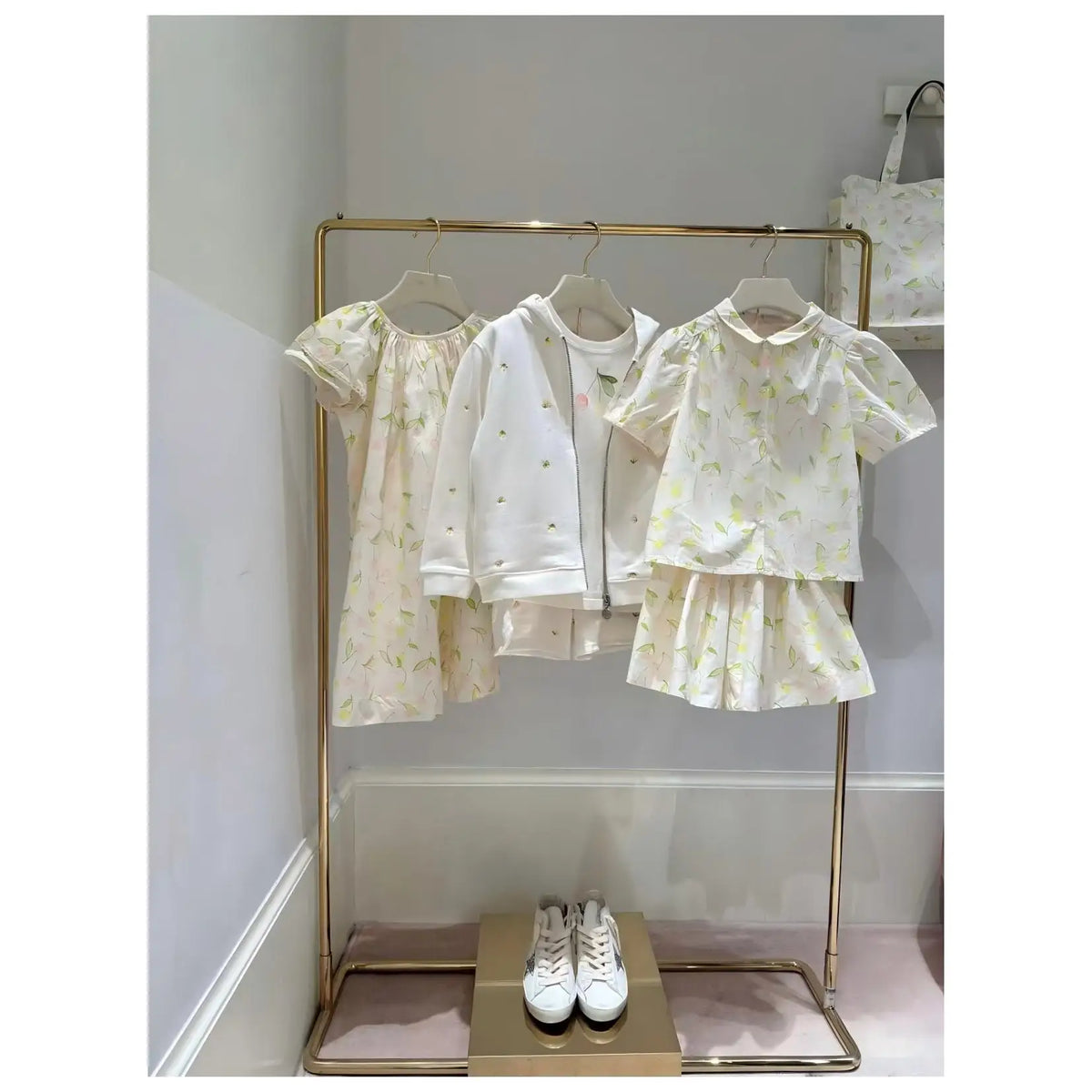 Kids Clothes BP New Summer Baby Girl Outfit Set Boys T Shirts Toddler Girls Dress Printed Skirts Children Casual Blouse Tops