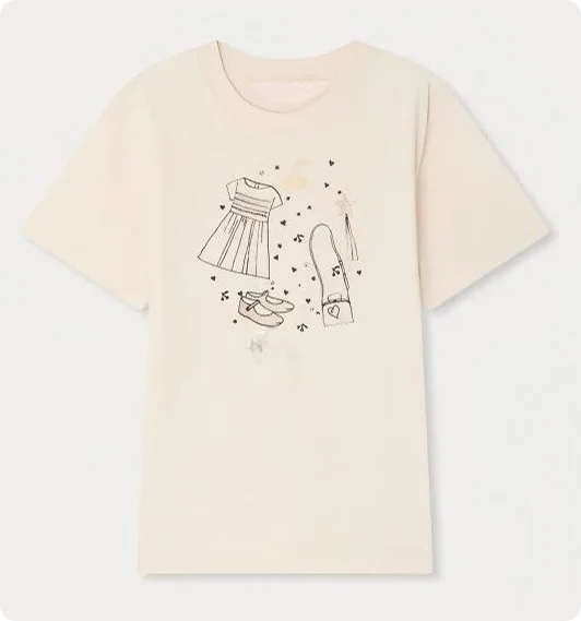 Kids Clothes BP New Summer Baby Girl Outfit Set Boys T Shirts Toddler Girls Dress Printed Skirts Children Casual Blouse Tops