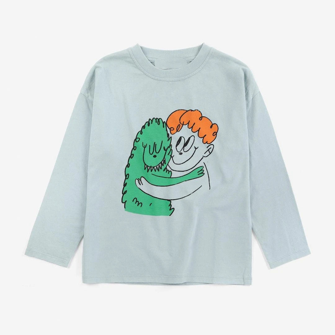 Kids Clothes New Autumn 2026 BC Brand Cute Printed Boys Girls T-shirts + Pants Children Outwear Kids Sweatshirt Cotton Tops