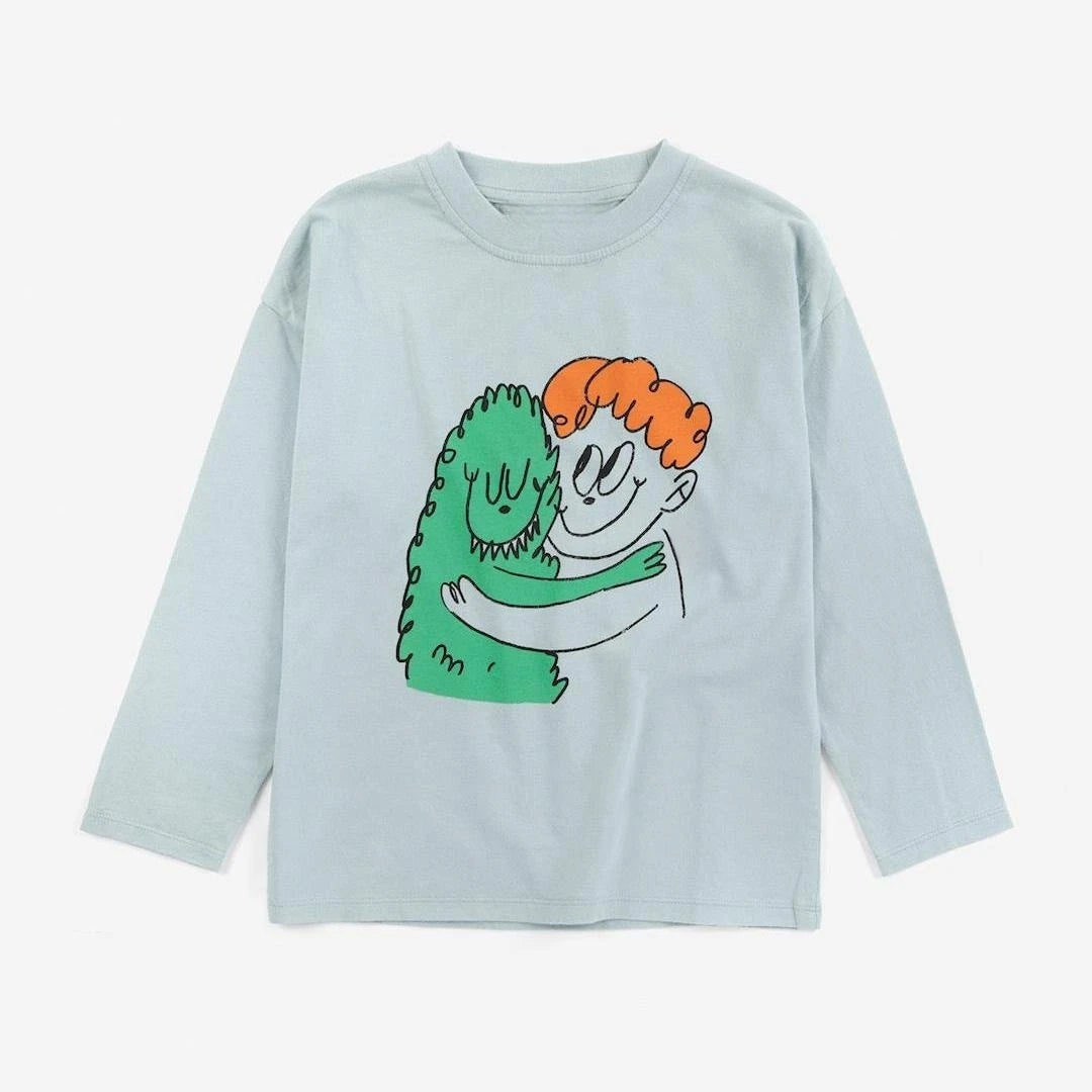 2026aw New Kids Clothes Sweatshirts Pants Autumn Winter Boys Girls Cartoon Printed Jackets Long Shirts Children's Clothings