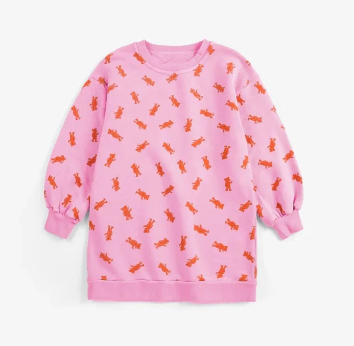 Girl Dress New Winter BC Fashion Kids Clothes Long Sleeve Baby Dresses Cartoon Printed Skirts Baby Outfit Set Children Clothing