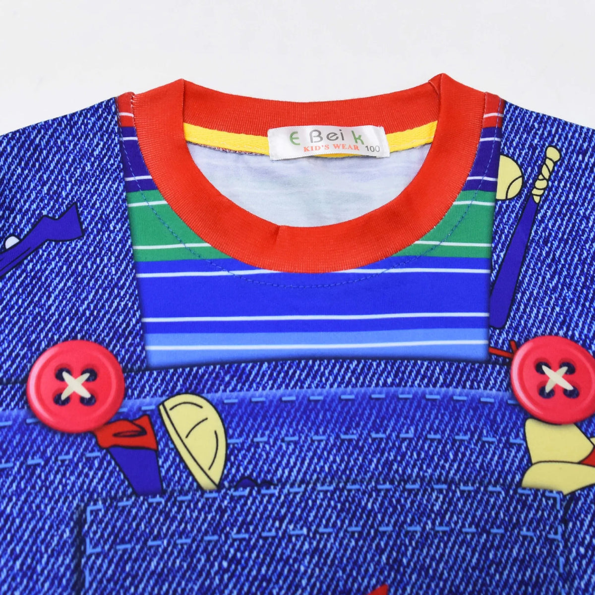 Demon Ghost Doll Children's Clothing Set Halloween Cosplay Chucky Girls Outfits Festival Performance Carnival Party Kids Clothes