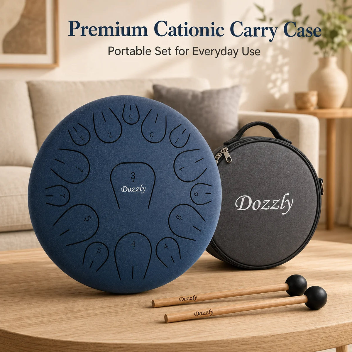 Rain Drum For Outside Garden Steel Tongue Drum 8 Inch 15 Notes Hand Pan Drum Percussion Musical Instruments for Yoga Camping