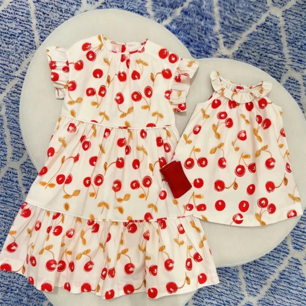 Kids Clothes BP New Summer Baby Girl Outfit Set Boys T Shirts Toddler Girls Dress Printed Skirts Children Casual Blouse Tops