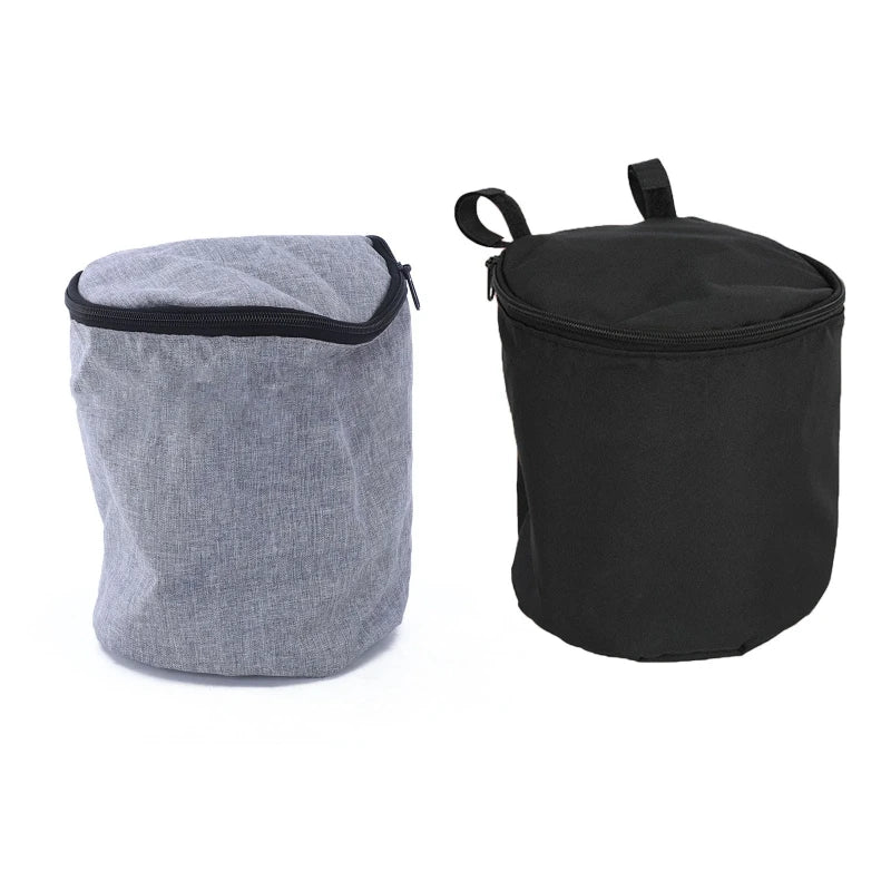 Black Stroller Organizer Bags Mummy Large Capacity Travel Hanging Bag Bottle Holder Pram Diaper Bags Baby Stroller Accessories