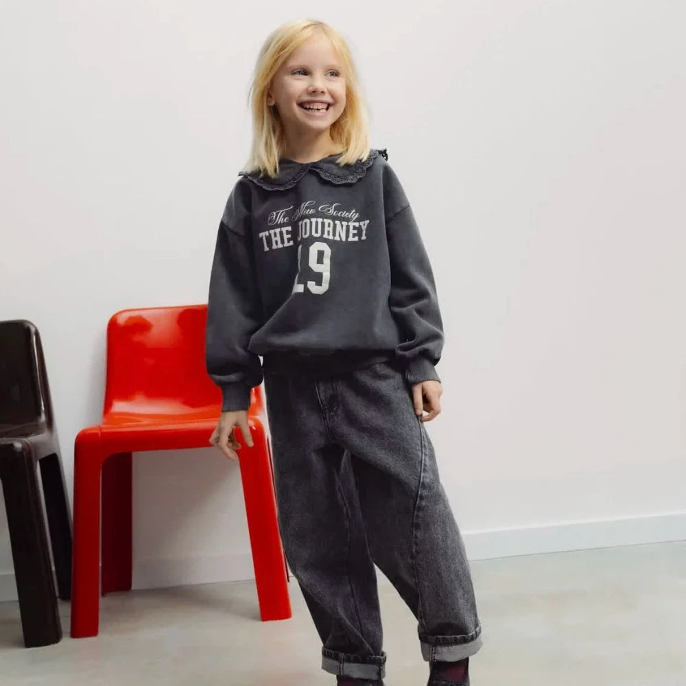 Kids Clothes Boys Sweaters TNS New Autumn Winter Toddler Girl Pullover Sweatshirt Casual + Pants Fashion Children Outfit Sets