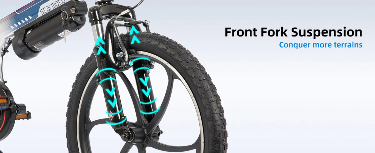JOYSTAR 20 Inch Electric Bike for Kids & Teens Ages 7+ 250W Brushless Motor 15 Miles 15.5MPH Electric Mountain Bicycle Removable Battery Dual V-Brakes